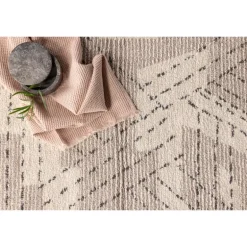 Lorentz Badeværelsesmåtte - Ivory og Taupe