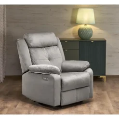 LORIS lænestol, - Grå