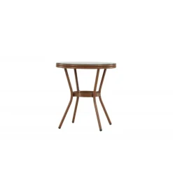 Loures Cafébord - Brun,Grå