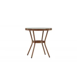 Loures Cafébord - Brun,Grå