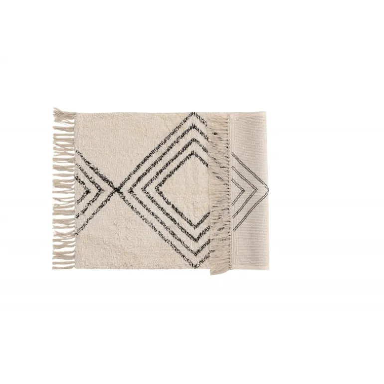 Love Tæppe - Sort og Hvid