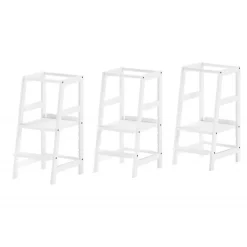 Læringstårn til børn Forrest Beech – hvid