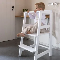 Læringstårn til børn Forrest Beech – hvid
