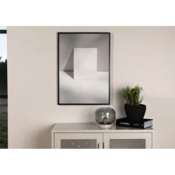 Lærred Plakat - Beige