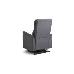 Lucas lænestol m. indbygget skammel og løftefunktion