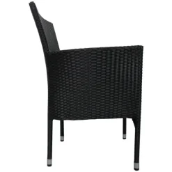 Lukas havemøbelsæt med 6 havestole