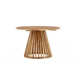 Lumpur Havebord Ø120 - Natur