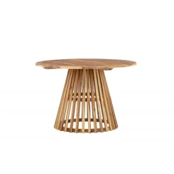 Lumpur Havebord Ø120 - Natur