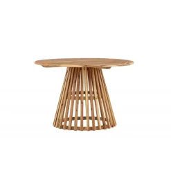 Lumpur Havebord Ø120 - Natur