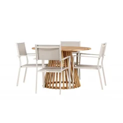 Lumpur Rund Loungesæt - Havemøbelsæt