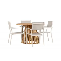 Lumpur Rund Loungesæt - Havemøbelsæt