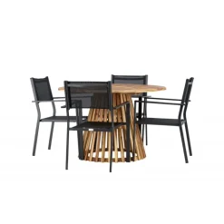 Lumpur Rund Loungesæt - Havemøbelsæt