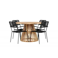 Lumpur Rund Loungesæt - Havemøbelsæt