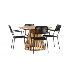 Lumpur Rund Loungesæt - Havemøbelsæt