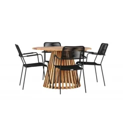 Lumpur Rund Loungesæt - Havemøbelsæt