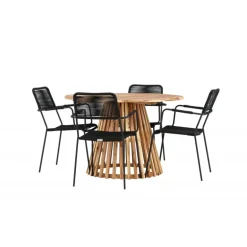 Lumpur Rund Loungesæt - Havemøbelsæt