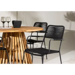 Lumpur Rund Loungesæt - Havemøbelsæt