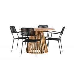 Lumpur Rund Loungesæt - Havemøbelsæt