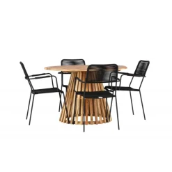 Lumpur Rund Loungesæt - Havemøbelsæt