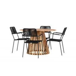 Lumpur Rund Loungesæt - Havemøbelsæt