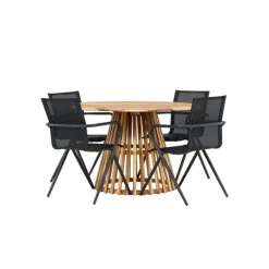 Lumpur Rundt Loungesæt - Havemøbelsæt