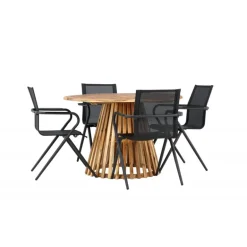 Lumpur Rundt Loungesæt - Havemøbelsæt