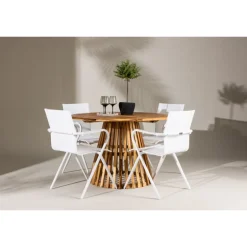 Lumpur Rundt Loungesæt - Havemøbelsæt