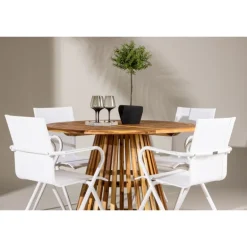 Lumpur Rundt Loungesæt - Havemøbelsæt