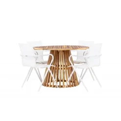 Lumpur Rundt Loungesæt - Havemøbelsæt