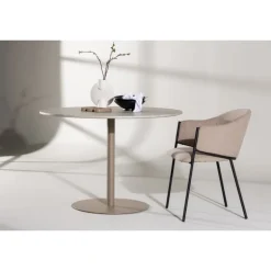 Lycke Rundt spisebord Ø110cm - Beige