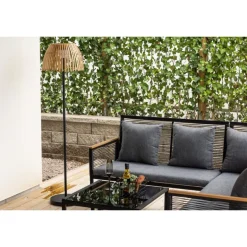 Mabis Gulvlampe - Sort,Natur