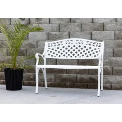 Mafra Bænk - Hvid