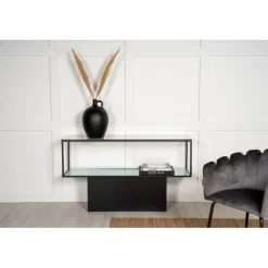 Maglehem Bord - Sort og Transparent