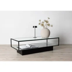 Maglehem Sofabord 130 x 60 - Transparent