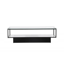 Maglehem Sofabord 130 x 60 - Transparent