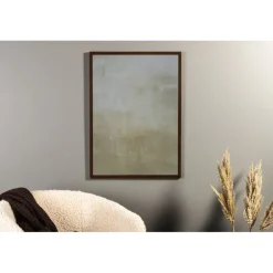 Malet Kunstplakat - Grøn