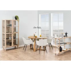 Malika spisebord naturlig MDF