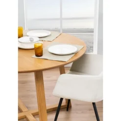 Malika spisebord naturlig MDF