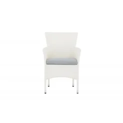 Malina Havestol - Lysegrå,Hvid