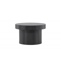 Malung Rund Sofabord Ø80cm - Sort