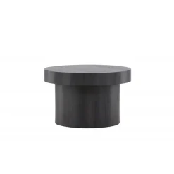 Malung Rund Sofabord Ø80cm - Sort