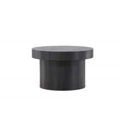 Malung Rund Sofabord Ø80cm - Sort