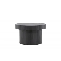 Malung Rund Sofabord Ø80cm - Sort