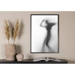 Manshade Plakat - Sort og Hvid