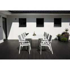 Marbella e Loungesæt - Havemøbelsæt - Sort,Hvid