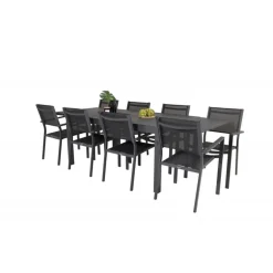 Marbella Loungesæt - Havemøbelsæt - Sort