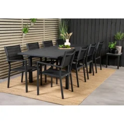 Marbella Loungesæt - Havemøbelsæt - Sort