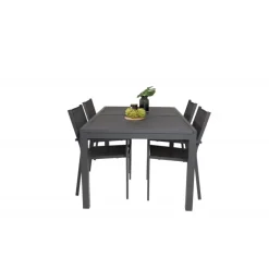 Marbella Loungesæt - Havemøbelsæt - Sort