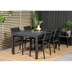 Marbella Loungesæt - Havemøbelsæt - Sort