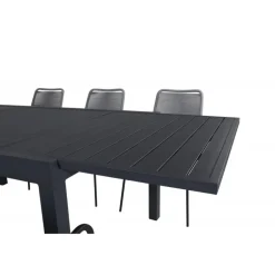 Marbella t Loungesæt - Havemøbelsæt - Sort,Grå